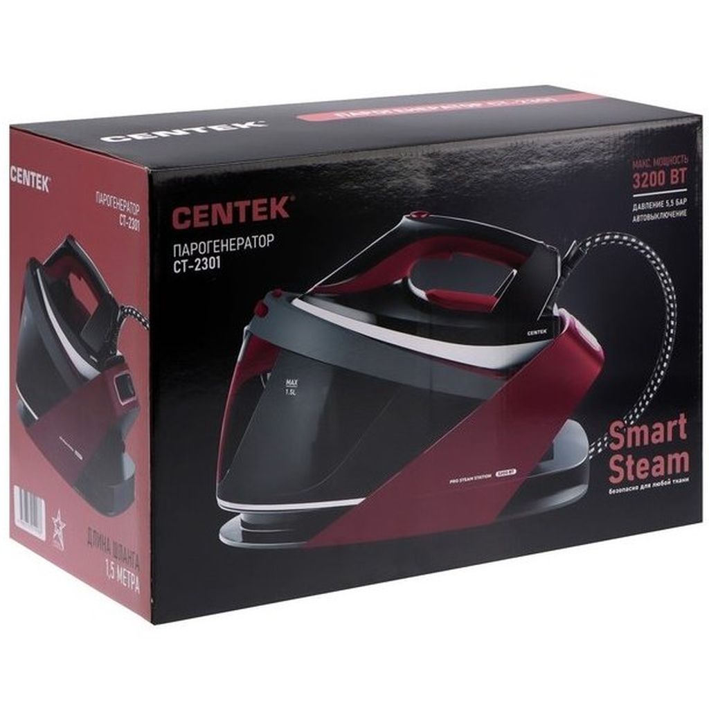 Фото Утюг с парогенератором Centek CT-2301 Изображение Утюг с парогенератором Centek CT-2301