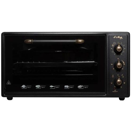 Фото Мини-печь il Monte EO-4502 BLACK RUSTICO Изображение Мини-печь il Monte EO-4502 BLACK RUSTICO