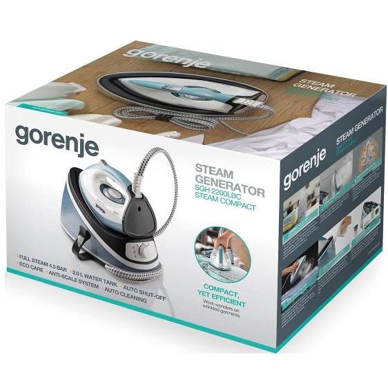 Фото Утюг с парогенератором Gorenje SGH2200LBC Изображение Утюг с парогенератором Gorenje SGH2200LBC