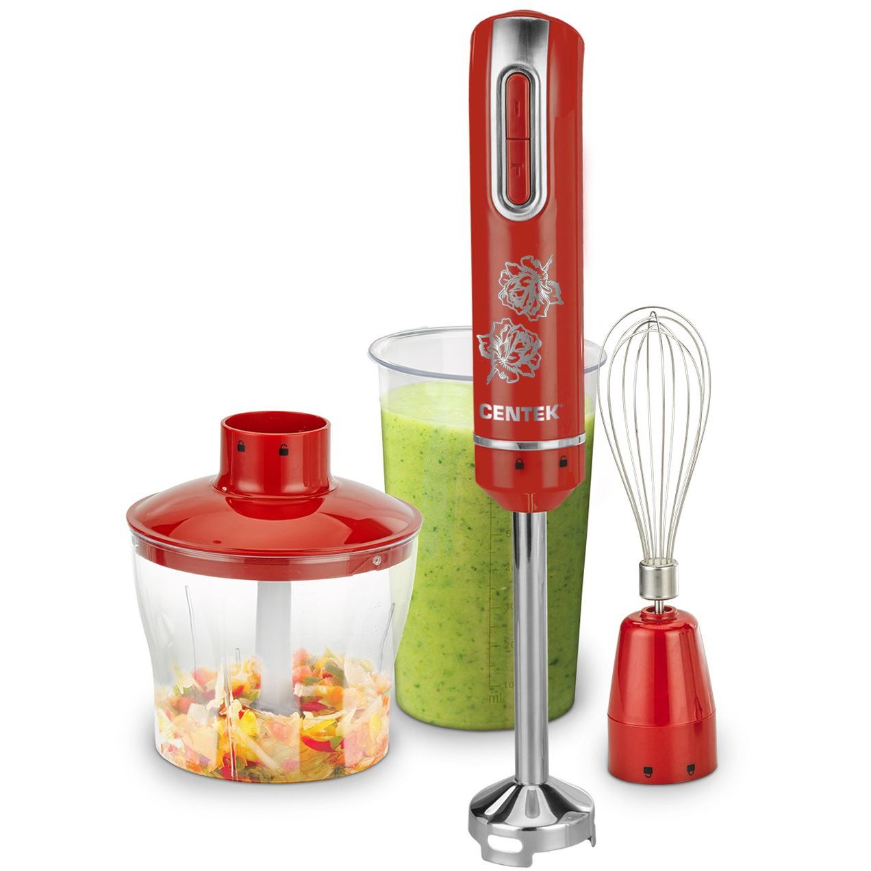 Фото Блендер Centek CT-1339 Red Изображение Блендер Centek CT-1339 Red
