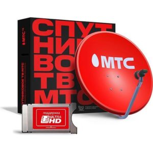 Фото Комплект спутникового ТВ МТС 192 с CAM модулем и антенной Изображение Комплект спутникового ТВ МТС 192 с CAM модулем и антенной