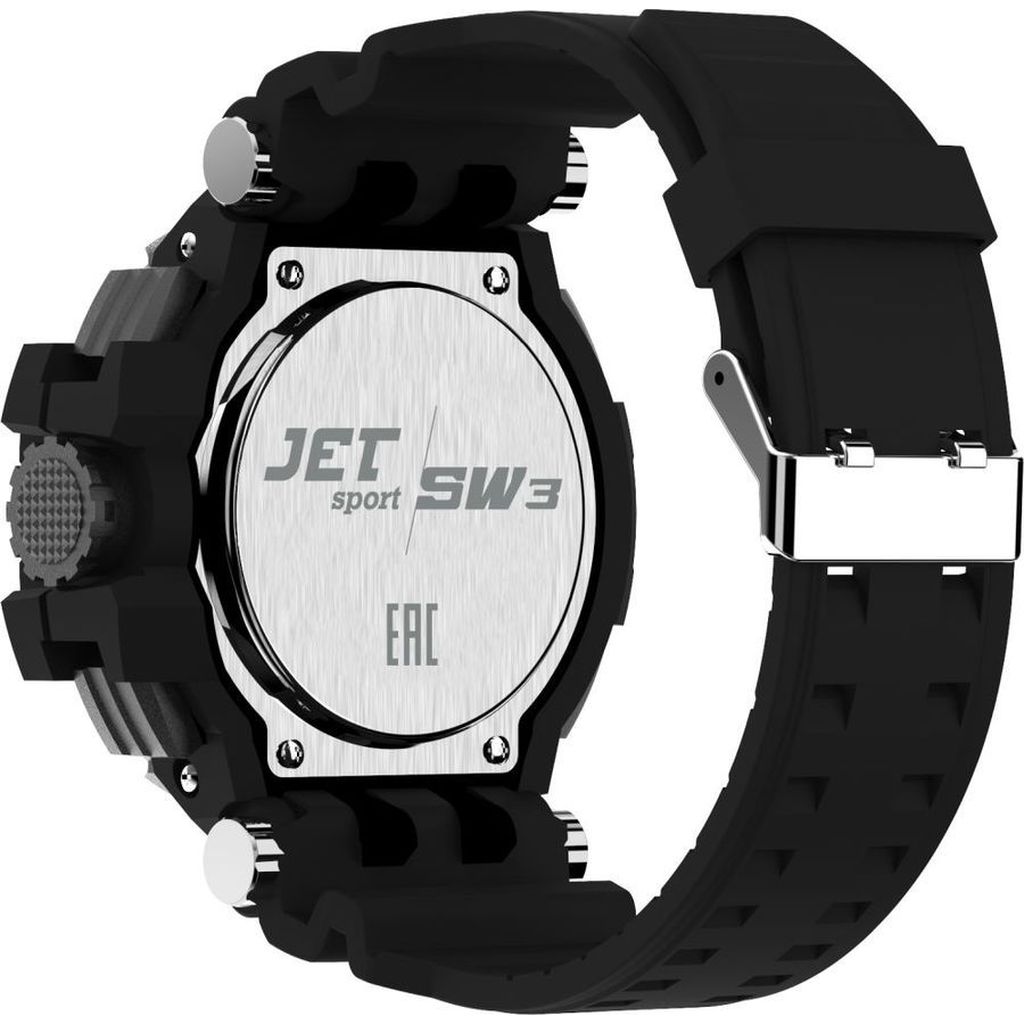 Фото Умные часы Jet Sport SW-3 black Изображение Умные часы Jet Sport SW-3 black
