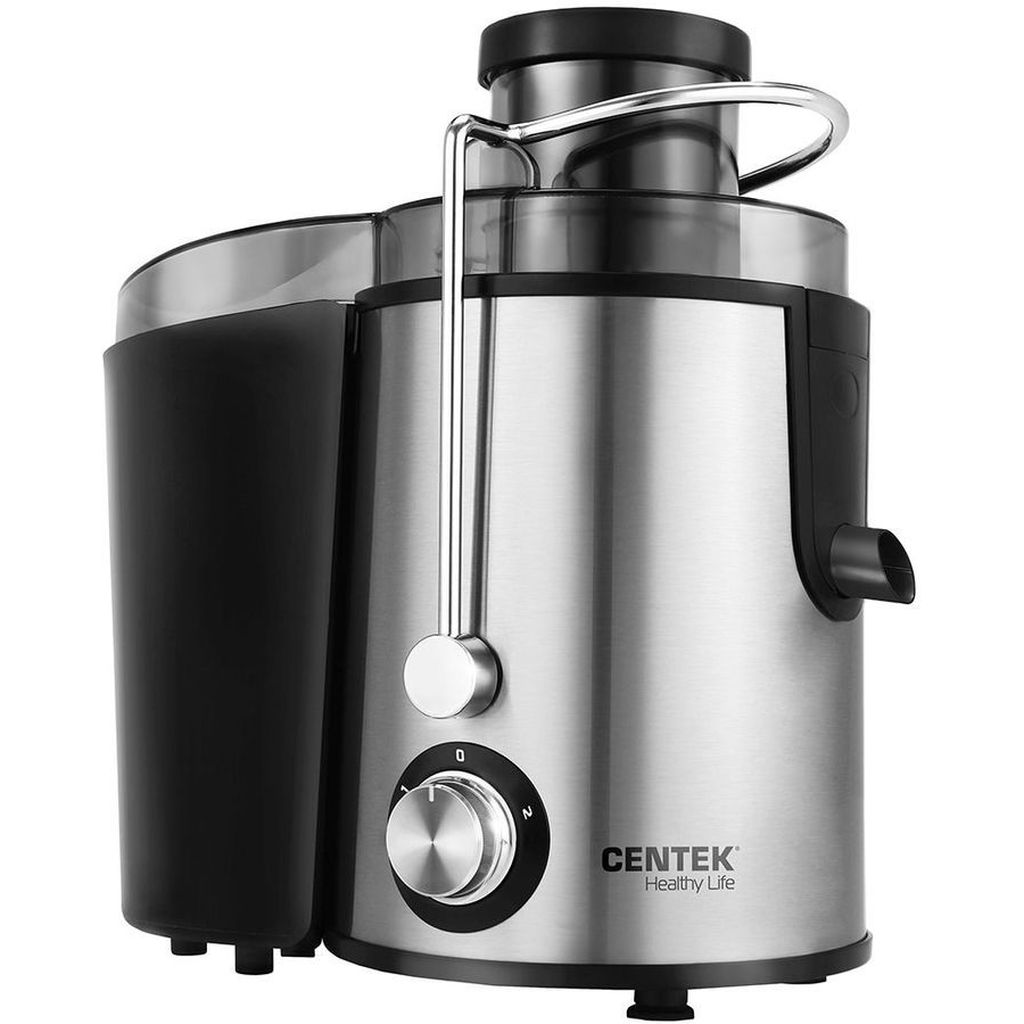 Фото Соковыжималка Centek CT-1209 Black (черный, сталь) Изображение Соковыжималка Centek CT-1209 Black (черный, сталь)