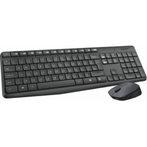 Изображение Клавиатура + мышь Logitech MK235 серый