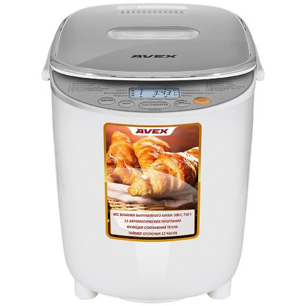 Фото Хлебопечка AVEX BM 500 S Изображение Хлебопечка AVEX BM 500 S