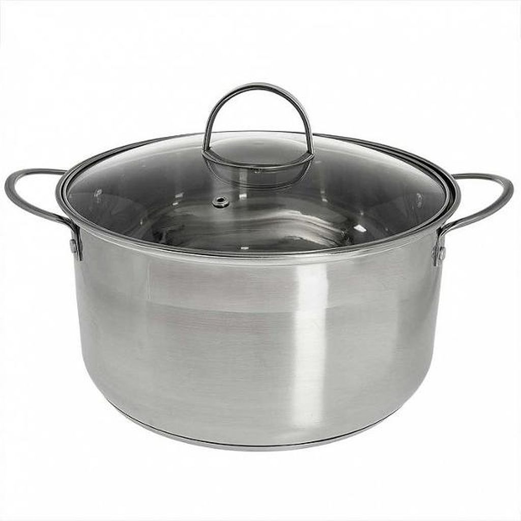 Фото Кастрюля с крышкой Webber BE-350/2 24см 6,1л Изображение Кастрюля с крышкой Webber BE-350/2 24см 6,1л