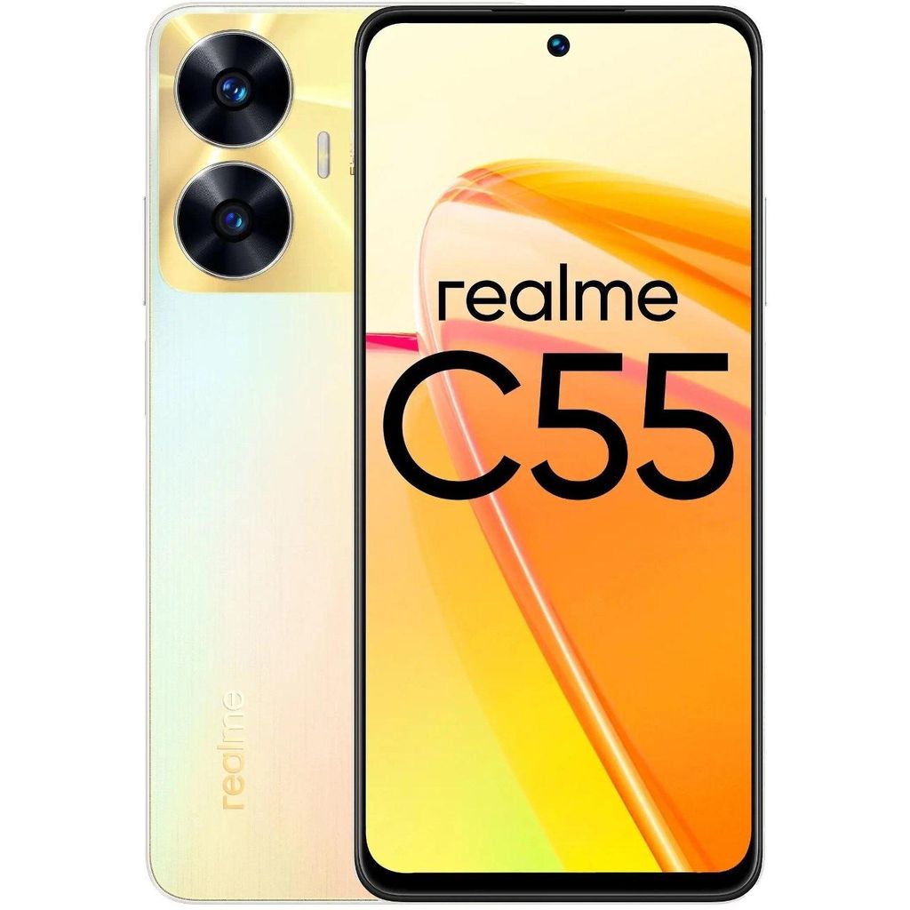 Фото Смартфон Realme C55 8/256Gb перламутровый Изображение Смартфон Realme C55 8/256Gb перламутровый