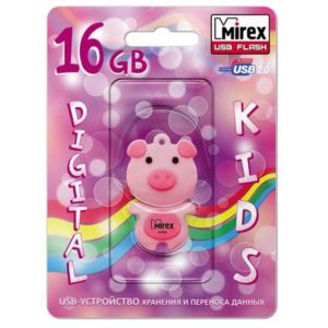 Изображение Флеш Диск Mirex 16GB PIG PINK