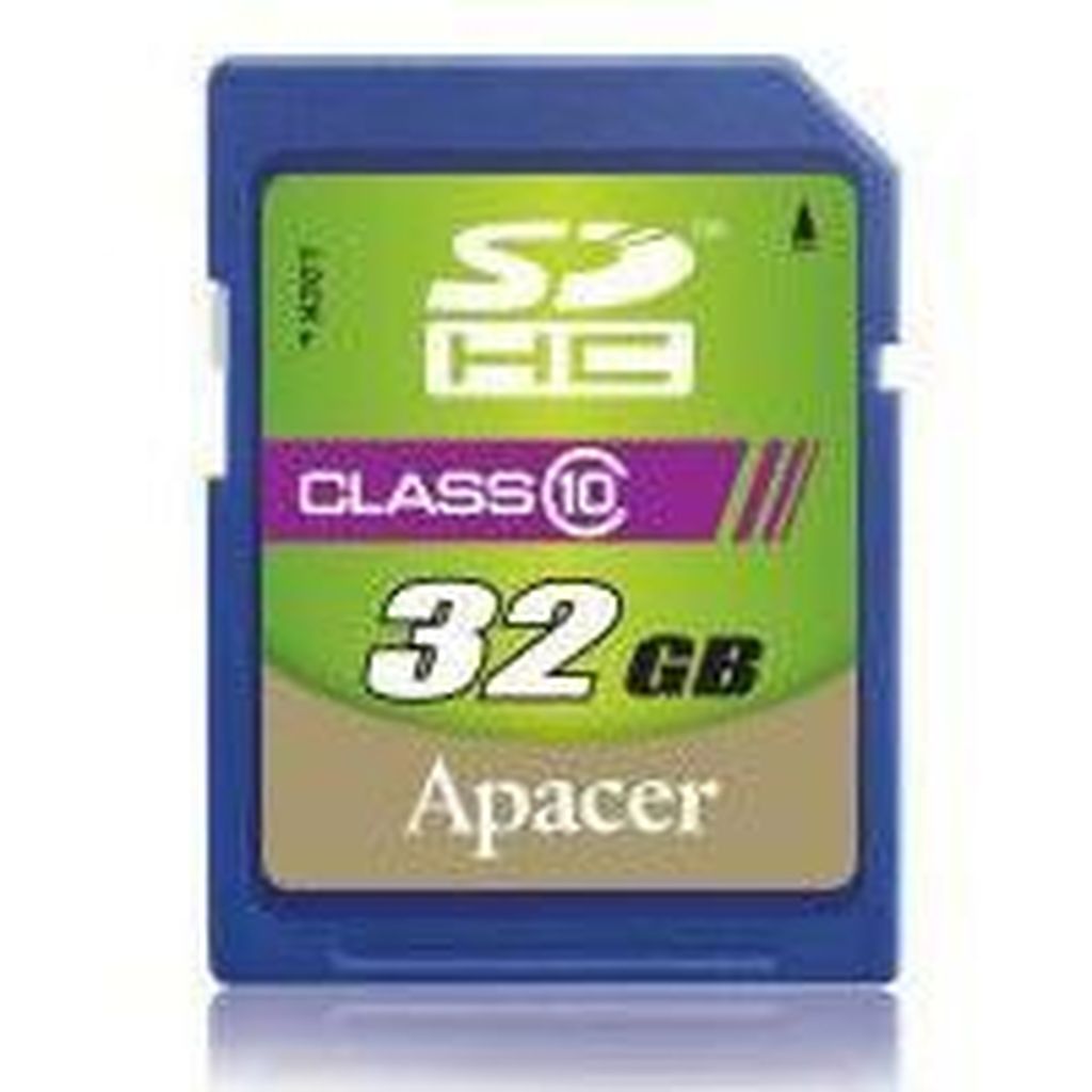 Фото Карта памяти Apacer SDHC 32 Gb Class 10 Изображение Карта памяти Apacer SDHC 32 Gb Class 10