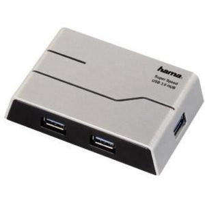Изображение Хаб USB Hama H-39879 черный