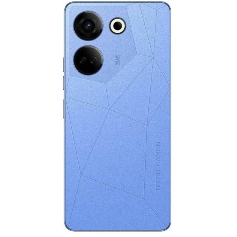 Фото Смартфон Tecno Camon 20 (CK6N) 8/256Gb Blue Изображение Смартфон Tecno Camon 20 (CK6N) 8/256Gb Blue
