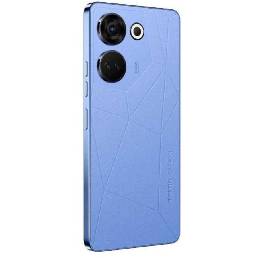 Фото Смартфон Tecno Camon 20 (CK6N) 8/256Gb Blue Изображение Смартфон Tecno Camon 20 (CK6N) 8/256Gb Blue