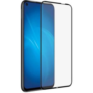 Фото Защитное стекло DF для Huawei P40 Lite hwColor-111 (black) Изображение Защитное стекло DF для Huawei P40 Lite hwColor-111 (black)