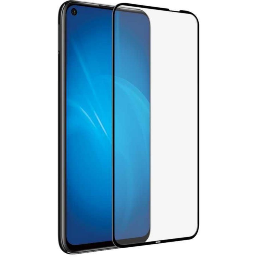 Фото Защитное стекло DF для Huawei P40 Lite hwColor-111 (black) Изображение Защитное стекло DF для Huawei P40 Lite hwColor-111 (black)