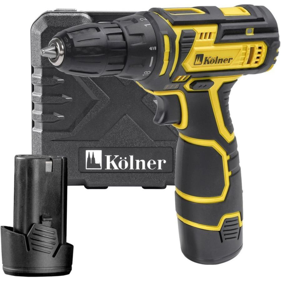 Фото Шуруповерт Kolner KCD 12/2LC Изображение Шуруповерт Kolner KCD 12/2LC