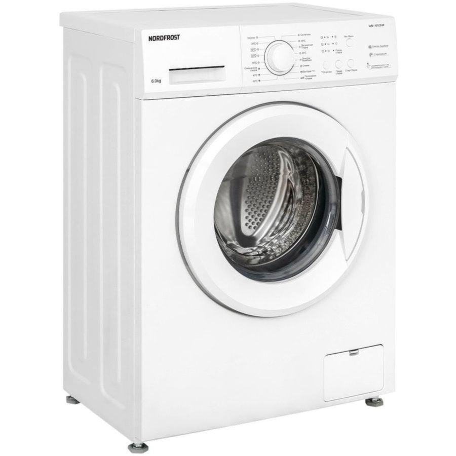 Фото Стиральная машина Nordfrost WM 6100 W Изображение Стиральная машина Nordfrost WM 6100 W