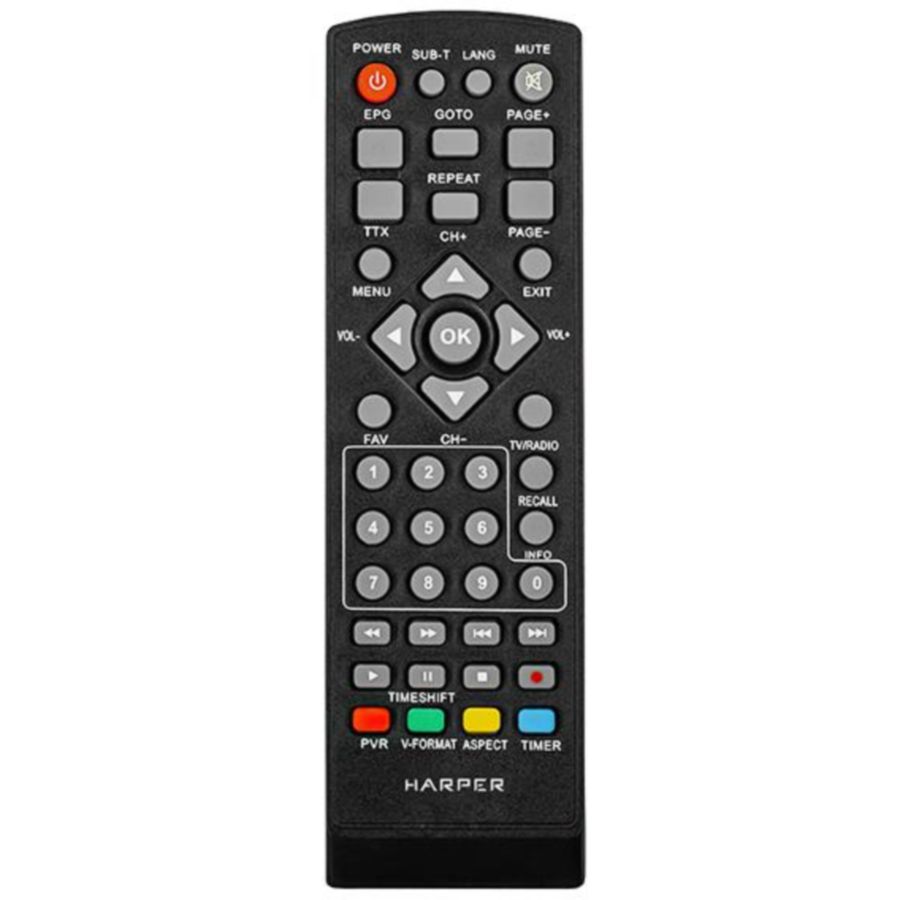 Фото Ресивер DVB-T2 Harper HDT2-5010 Изображение Ресивер DVB-T2 Harper HDT2-5010