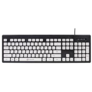 Изображение Клавиатура Oklick 580M черный/белый USB