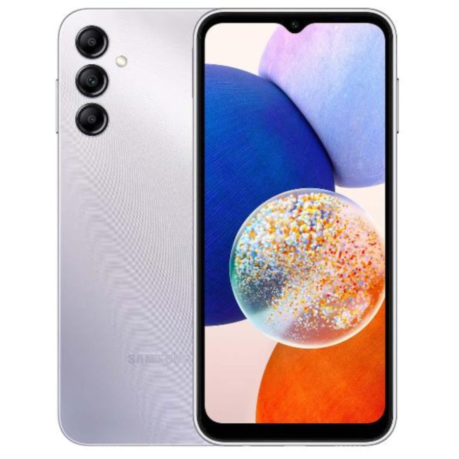 Фото Смартфон Samsung Galaxy A14 4/64Gb silver Изображение Смартфон Samsung Galaxy A14 4/64Gb silver