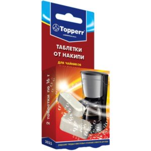 Изображение Таблетки от накипи Topperr 3033 д/чайников и кофеварок