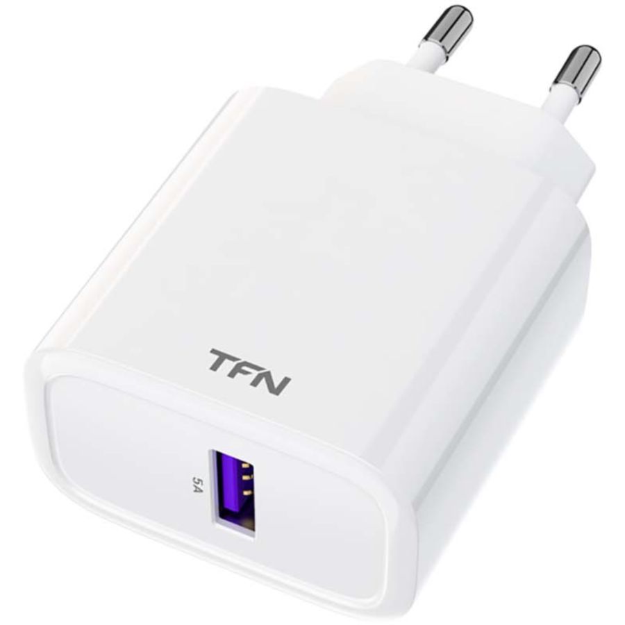 Фото СЗУ TFN RAPID 5A QC/SCP white б/кабеля (TFN-WCRPD02) Изображение СЗУ TFN RAPID 5A QC/SCP white б/кабеля (TFN-WCRPD02)