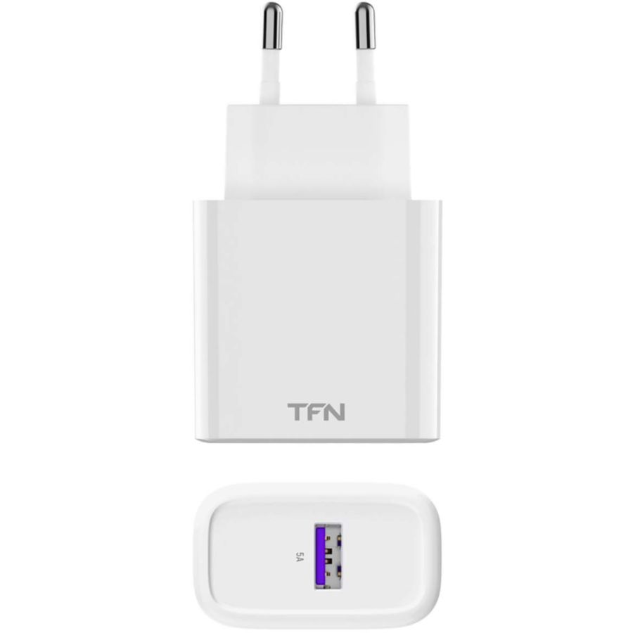 Фото СЗУ TFN RAPID 5A QC/SCP white б/кабеля (TFN-WCRPD02) Изображение СЗУ TFN RAPID 5A QC/SCP white б/кабеля (TFN-WCRPD02)
