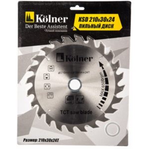 Изображение Диск пильный Kolner KSD 210*30*24