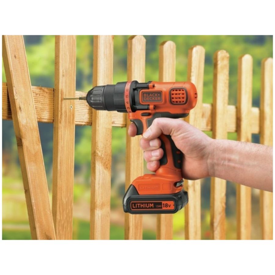 Фото Шуруповерт Black&Decker BDCDD18N Изображение Шуруповерт Black&Decker BDCDD18N