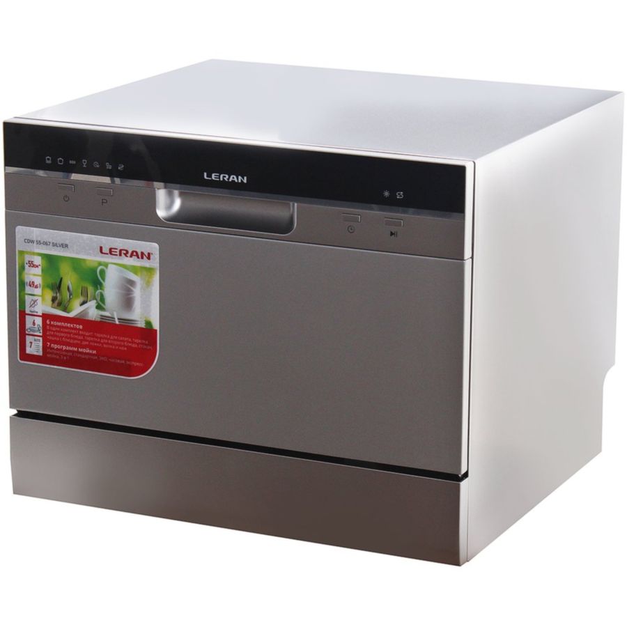 Фото Посудомоечная машина LERAN CDW 55-067 SILVER Изображение Посудомоечная машина LERAN CDW 55-067 SILVER