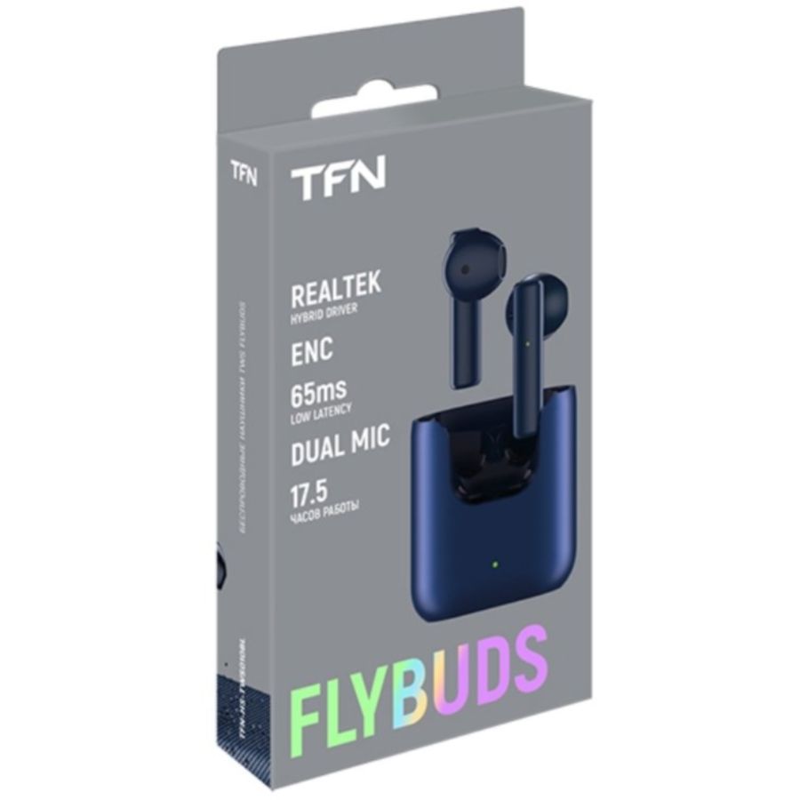 Фото Наушники TFN Flybuds Blue Изображение Наушники TFN Flybuds Blue