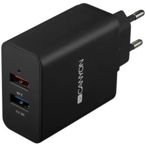 Изображение СЗУ CANYON H-07 2USB 2.4A CNE-CHA07B