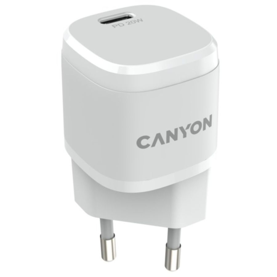 Фото СЗУ CANYON H-20W05 type C, с PD 20W CNE-CHA20W05 Изображение СЗУ CANYON H-20W05 type C, с PD 20W CNE-CHA20W05