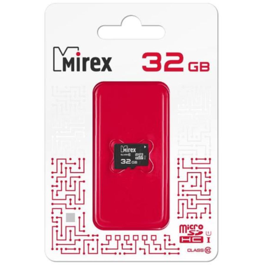 Фото Карта памяти Mirex SDHC 32Gb Class 10 Изображение Карта памяти Mirex SDHC 32Gb Class 10