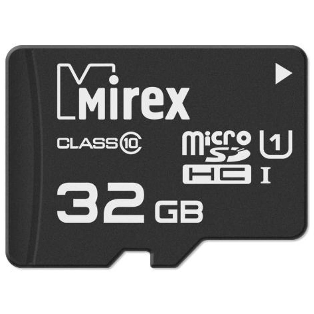 Фото Карта памяти Mirex SDHC 32Gb Class 10 Изображение Карта памяти Mirex SDHC 32Gb Class 10
