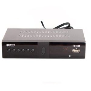 Изображение Ресивер Сигнал Эфир HD-225 черный DVB-T2