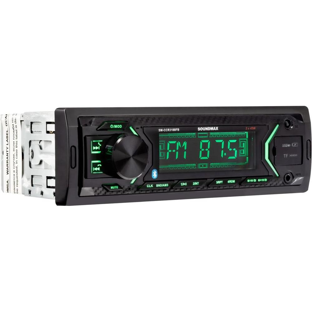 Фото Автомагнитола Soundmax SM-ССR3188FB (без CD) Изображение Автомагнитола Soundmax SM-ССR3188FB (без CD)