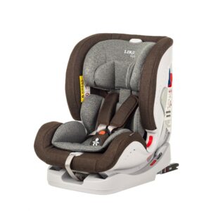 Изображение Автокресло LIKO BABY JM04 SPRINTER ISOFIT (Коричневый/Лен)