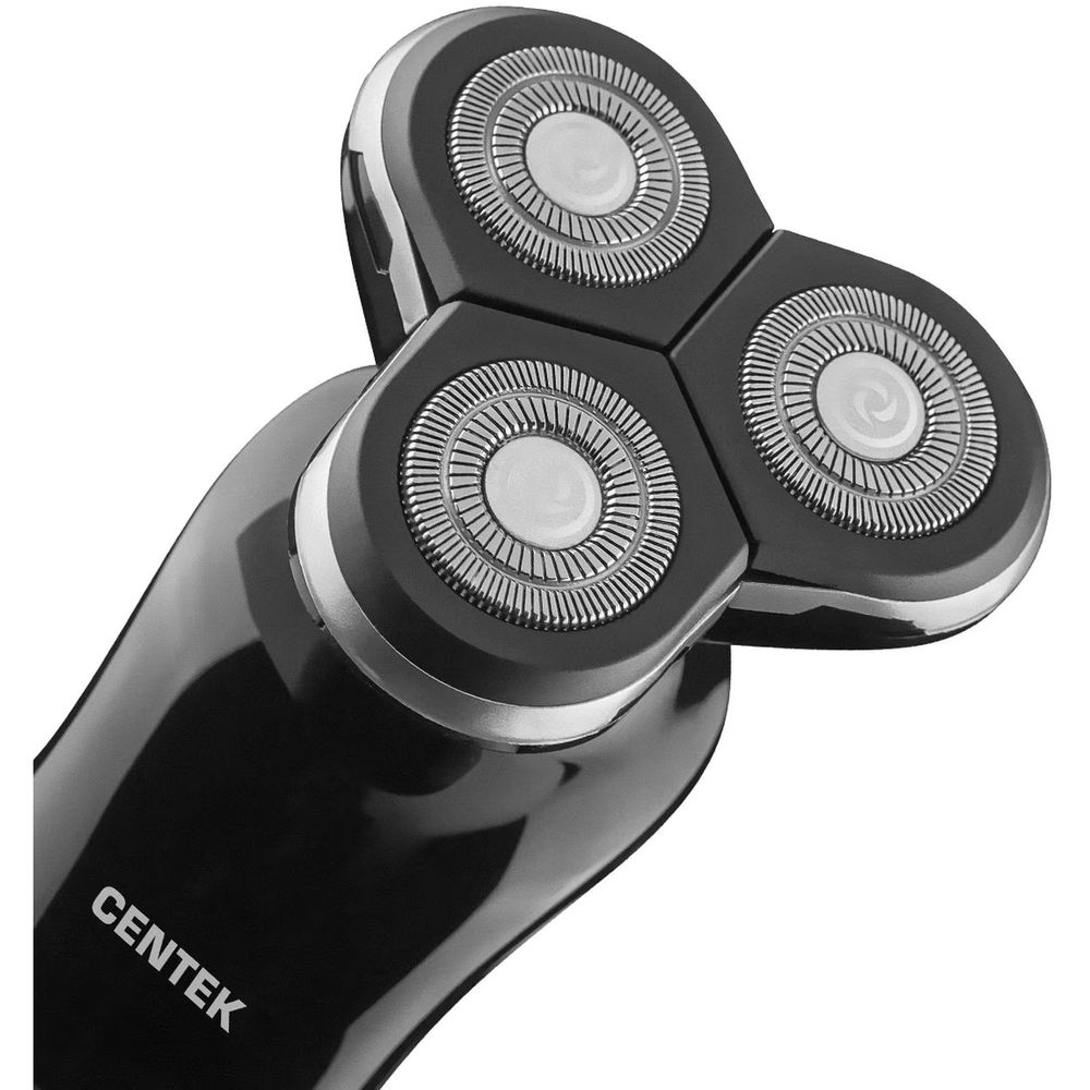 Фото Бритва Centek CT-2159 (черный/хром) Изображение Бритва Centek CT-2159 (черный/хром)