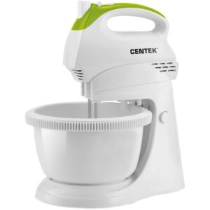 Фото Миксер Centek CT-1119 (бел/зел), с чашей Изображение Миксер Centek CT-1119 (бел/зел), с чашей