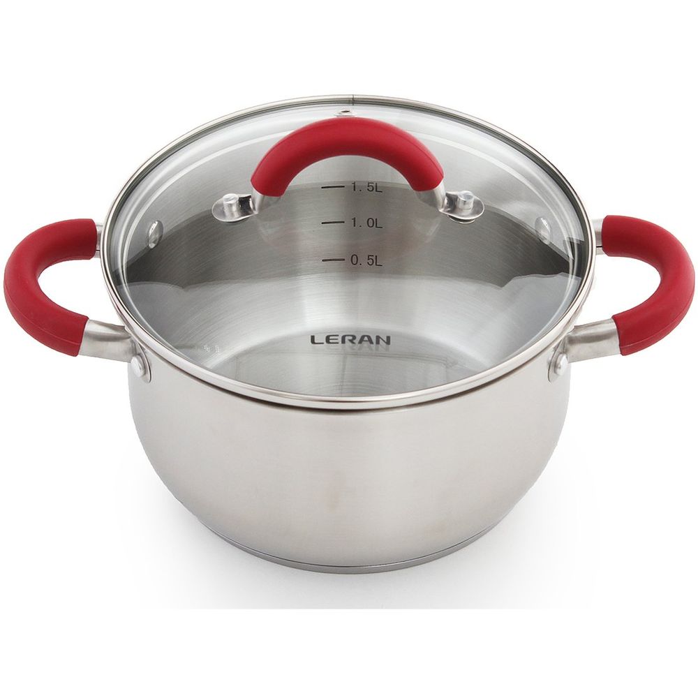 Фото Кастрюля LERAN INTERO C18 см 2л Изображение Кастрюля LERAN INTERO C18 см 2л