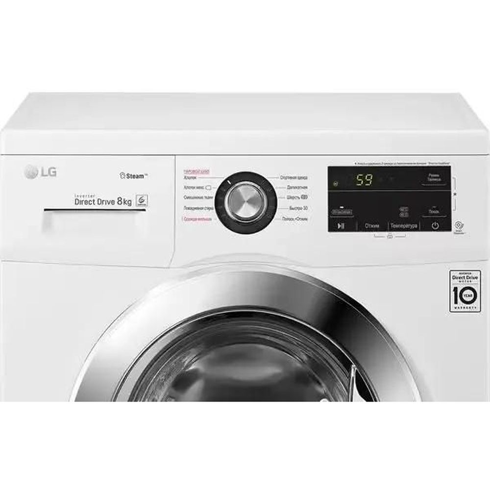 Фото Стиральная машина LG F4J3TS2W (ПИ) Изображение Стиральная машина LG F4J3TS2W (ПИ)