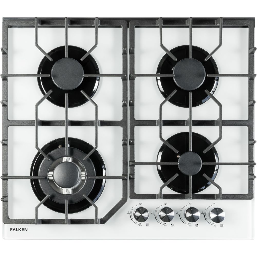 Фото Газовая варочная панель Falken HG-621-3 White Glass Изображение Газовая варочная панель Falken HG-621-3 White Glass