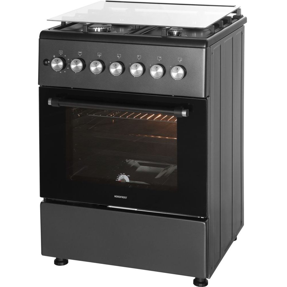 Фото Газовая плита Nordfrost GG 6064 Gd Изображение Газовая плита Nordfrost GG 6064 Gd