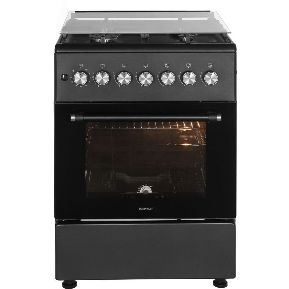 Фото Газовая плита Nordfrost GG 6064 Gd Изображение Газовая плита Nordfrost GG 6064 Gd