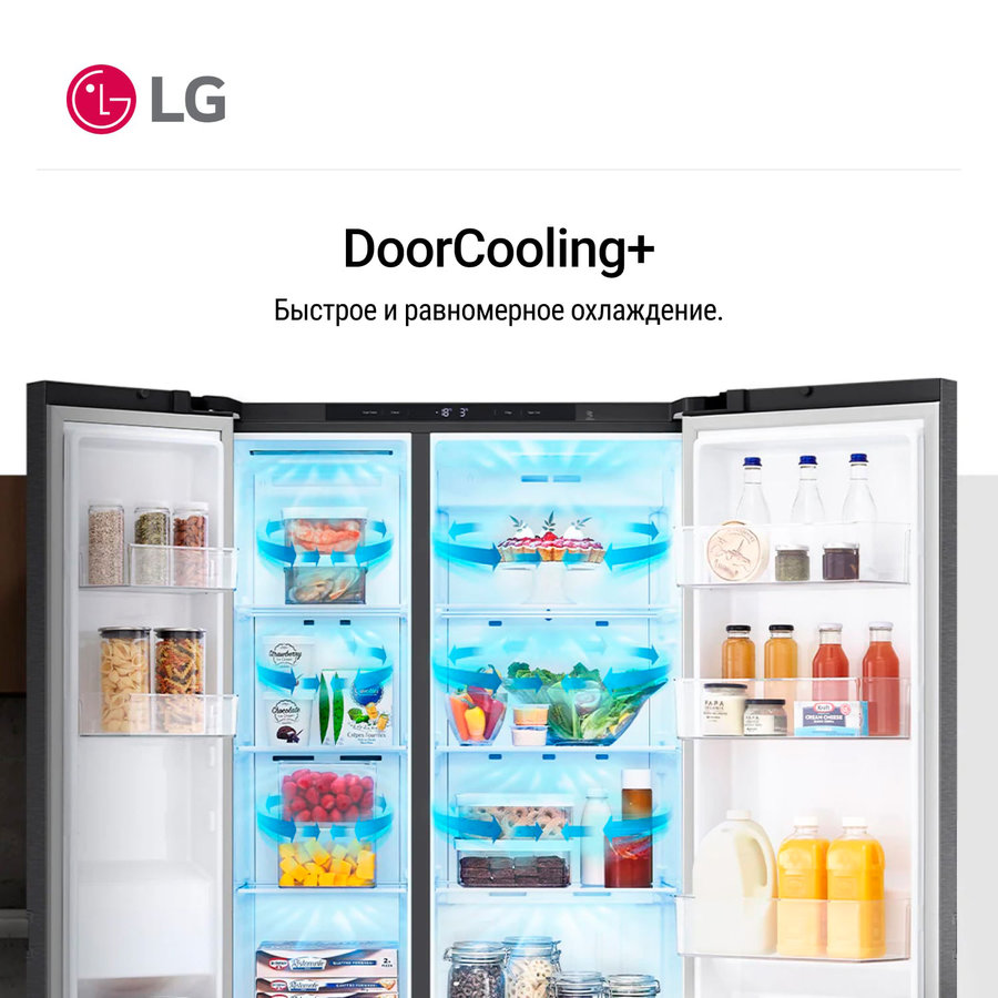 Фото Холодильник LG GC-B257KEHW Изображение Холодильник LG GC-B257KEHW