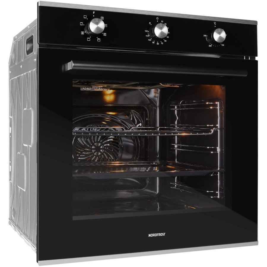 Фото Духовой шкаф Nordfrost HM 6080 B Изображение Духовой шкаф Nordfrost HM 6080 B