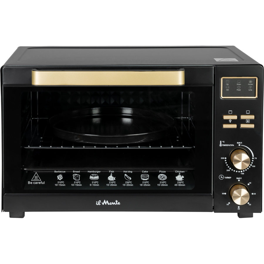 Фото Мини-печь il Monte EO-4512 BLACK Изображение Мини-печь il Monte EO-4512 BLACK