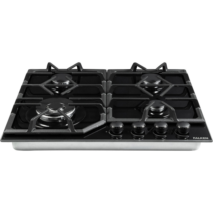 Фото Газовая варочная панель Falken HG-615-2 Black Glass Изображение Газовая варочная панель Falken HG-615-2 Black Glass