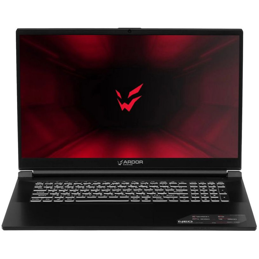 Фото Ноутбук ARDOR GAMING NEO G17-I5ND301 17.3" (FHD/IPS/144Hz) i5 12450H/16384/SSD 512/RTX 3050/DOS/Blac Изображение Ноутбук ARDOR GAMING NEO G17-I5ND301 17.3" (FHD/IPS/144Hz) i5 12450H/16384/SSD 512/RTX 3050/DOS/Blac
