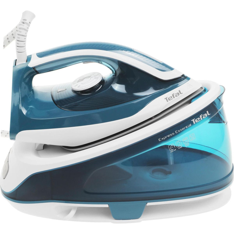 Фото Утюг с парогенератором TEFAL SV 6115E0 бирюзовый/белый Изображение Утюг с парогенератором TEFAL SV 6115E0 бирюзовый/белый